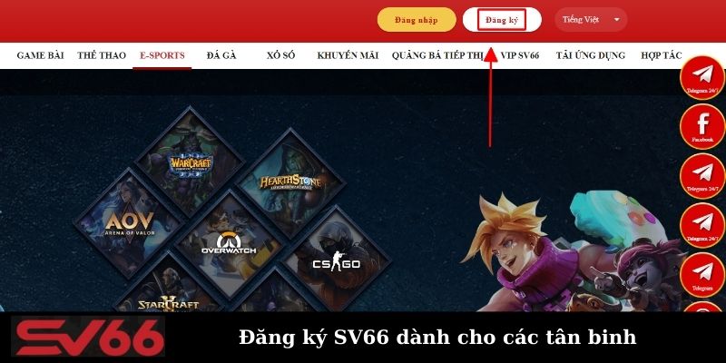 Hướng đăng ký SV66 tham gia nhà cái hàng đầu châu Á