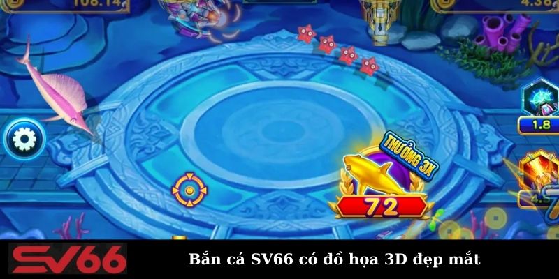 SV66 cung cấp game bắn cá ăn xu có đồ họa ấn tượng