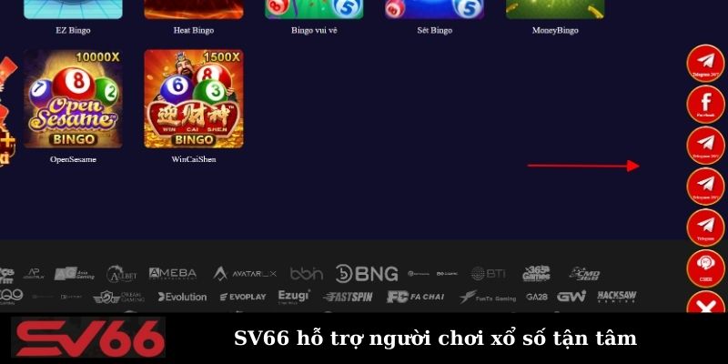 SV66 hỗ trợ người chơi cực kỳ tận tình và chu đáo 